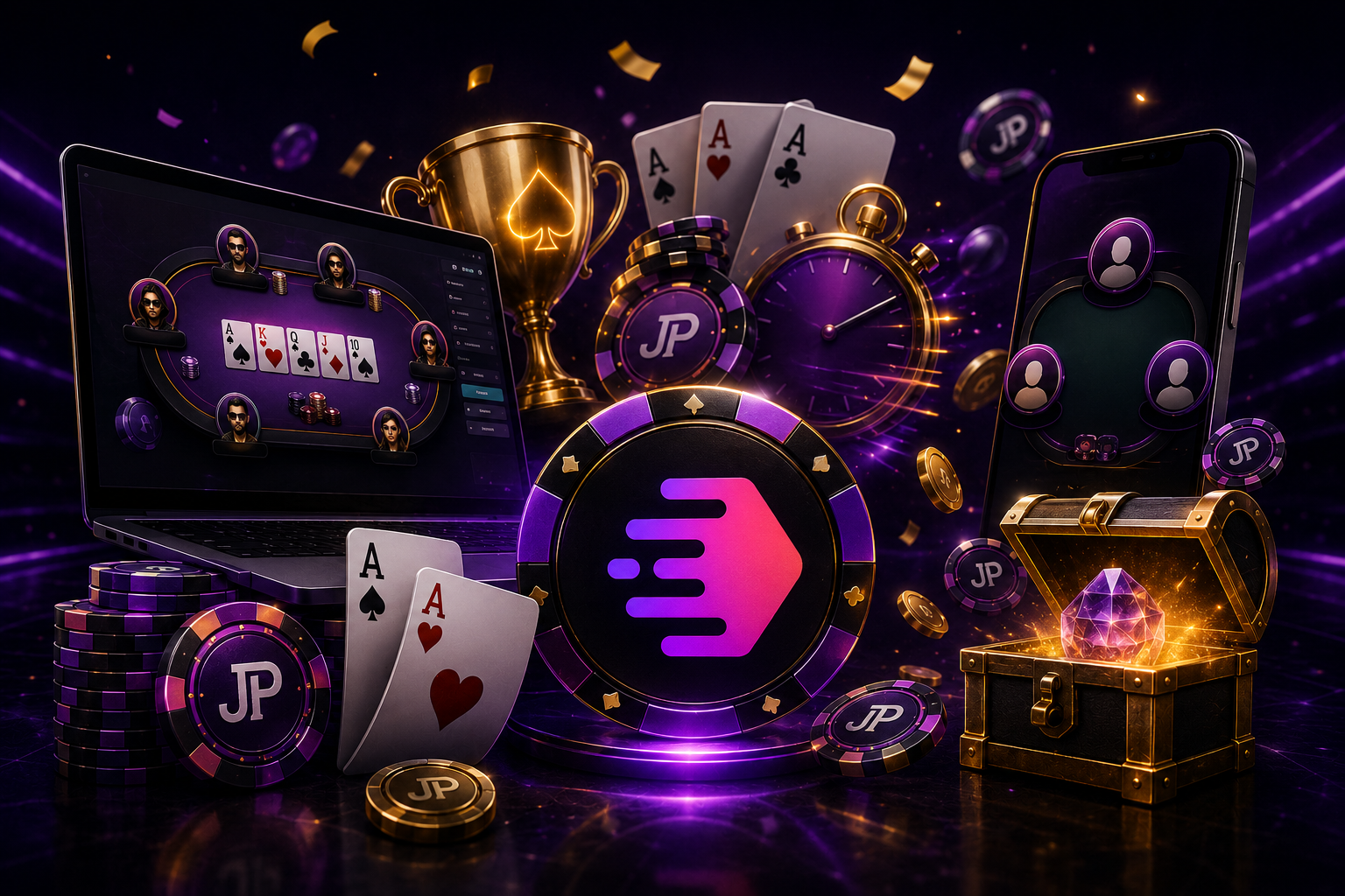 Jack Poker кэш-игры турниры и джекпоты на реальные деньги